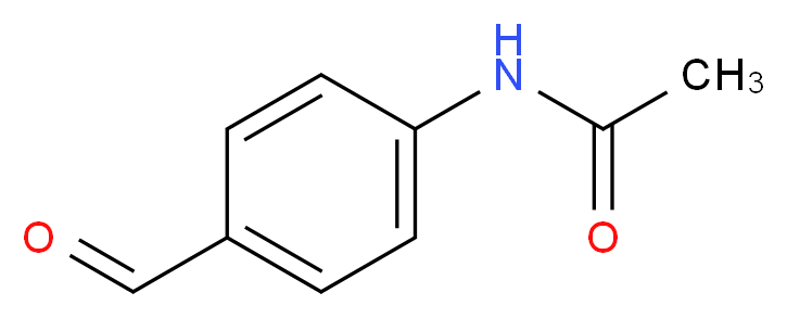 4-乙酰胺基 苯甲醛_分子结构_CAS_122-85-0)