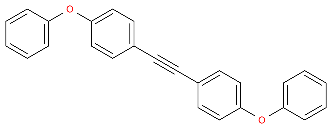 Bis(4-phenoxyphenyl)acetylene_分子结构_CAS_77384-56-6)