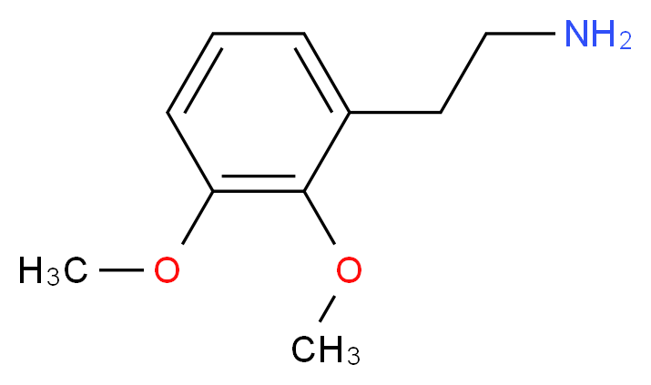 2,3-二甲氧基苯乙胺_分子结构_CAS_3213-29-4)