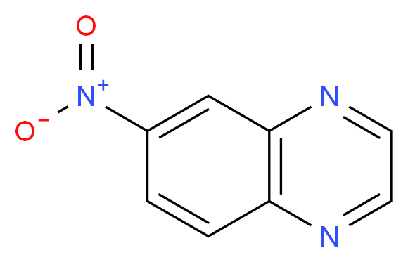 6-Nitroquinoxaline_分子结构_CAS_6639-87-8)