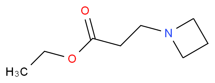 ethyl 3-(azetidin-1-yl)propanoate_分子结构_CAS_7730-42-9