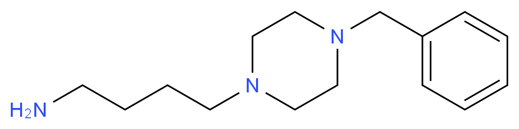 4-(4-benzylpiperazin-1-yl)butan-1-amine_分子结构_CAS_4487-05-2)