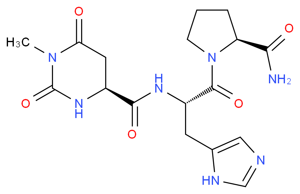 Taltirelin_分子结构_CAS_103300-74-9)