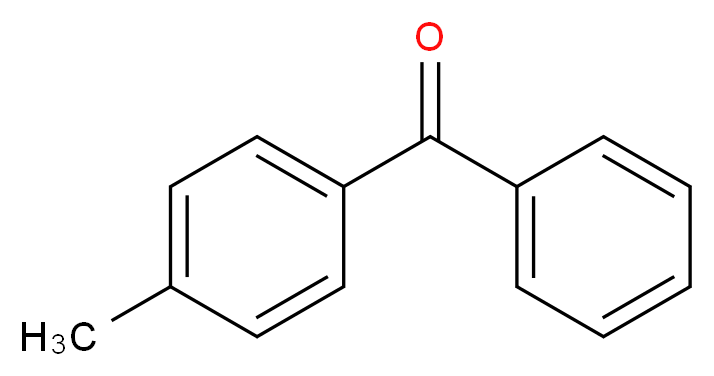 4-甲基二苯甲酮_分子结构_CAS_134-84-9)