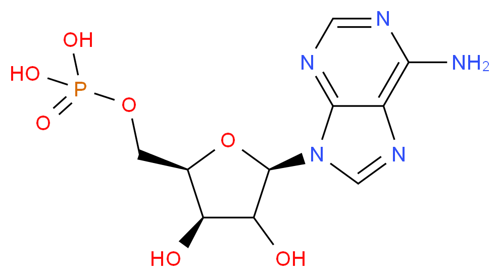 CAS_61-19-8 molecular structure