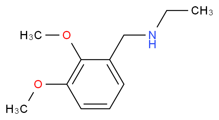 (2,3-dimethoxybenzyl)ethylamine_分子结构_CAS_100054-84-0)