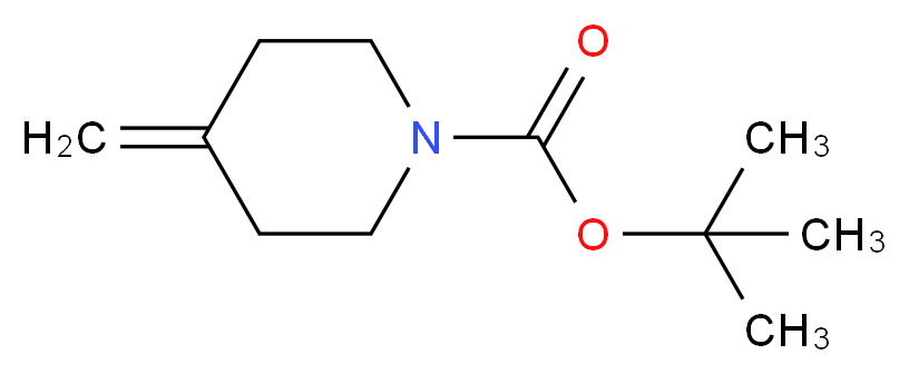 4-Methylenepiperidine, N-BOC protected 97%_分子结构_CAS_159635-49-1)