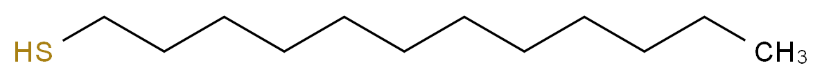 dodecane-1-thiol_分子结构_CAS_25103-58-6