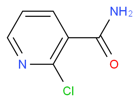 2-氯烟酰胺_分子结构_CAS_10366-35-5)