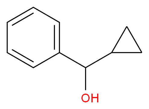 cyclopropyl(phenyl)methanol_分子结构_CAS_1007-03-0