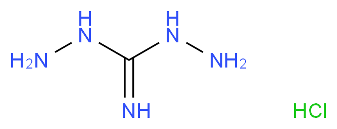 1,3-二氨基胍 单盐酸盐_分子结构_CAS_36062-19-8)