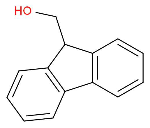 9-(Hydroxymethyl)-9H-fluorene_分子结构_CAS_24324-17-2)