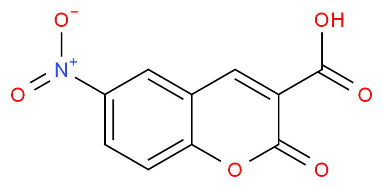 6-Nitro-2-oxo-2H-chromene-3-carboxylic acid_分子结构_CAS_10242-15-6)