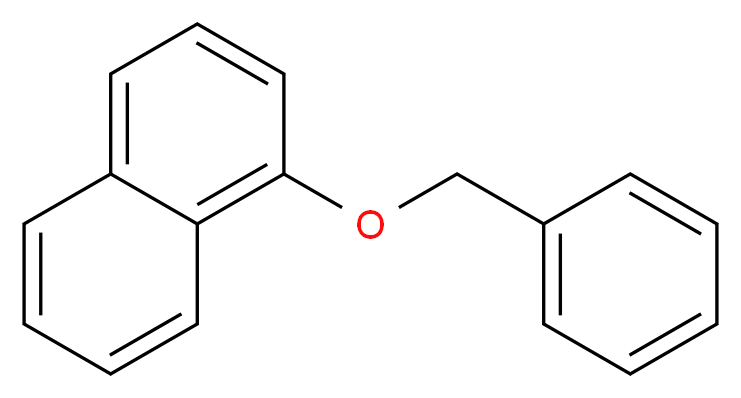 1-(benzyloxy)naphthalene_分子结构_CAS_607-58-9