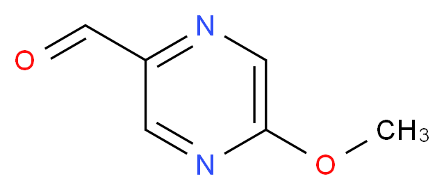 5-methoxypyrazine-2-carbaldehyde_分子结构_CAS_32205-72-4