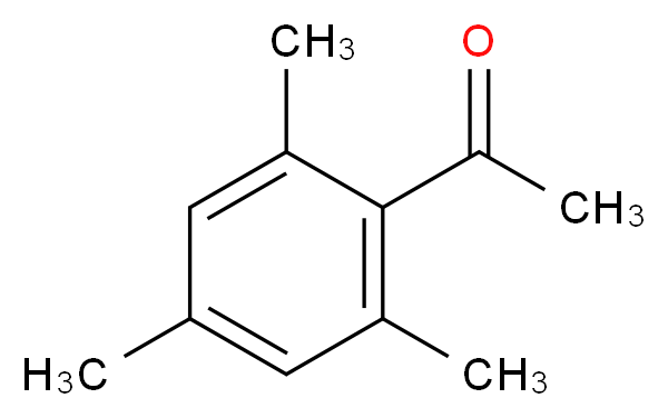 ACETYLMESITYLENE_分子结构_CAS_1667-01-2)