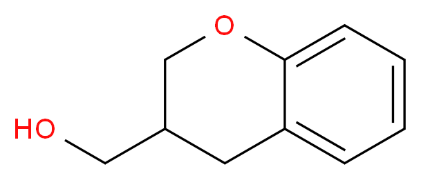 3,4-dihydro-2H-1-benzopyran-3-ylmethanol_分子结构_CAS_76727-28-1