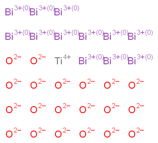 钛酸铋_分子结构_CAS_12441-73-5)