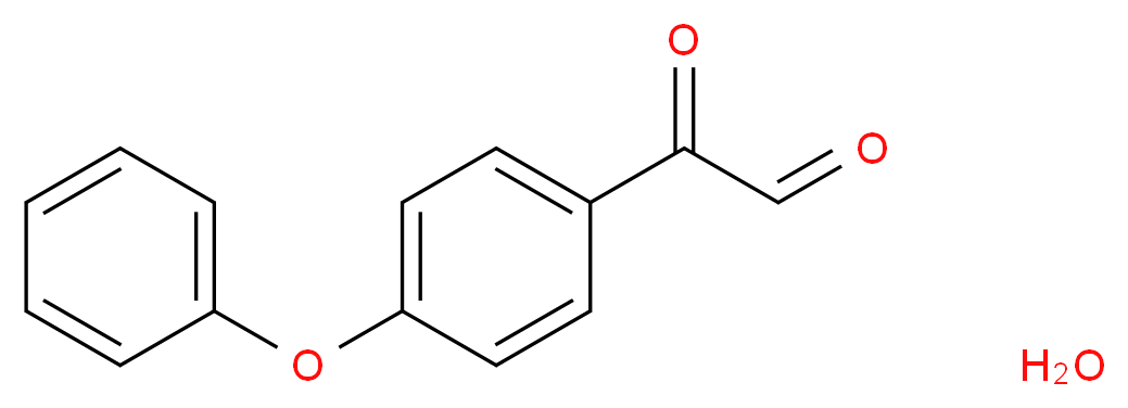 4-Phenoxyphenylglyoxal hydrate_分子结构_CAS_92254-55-2)