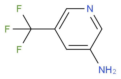 5-(Trifluoromethyl)-3-aminopyridine_分子结构_CAS_112110-07-3)