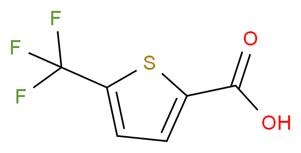 5-(trifluoromethyl)thiophene-2-carboxylic acid_分子结构_CAS_128009-32-5)