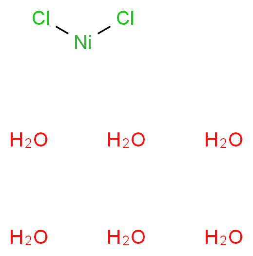 氯化镍(II) 六水合物_分子结构_CAS_7791-20-0)