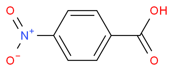 p-NITROBENZOIC ACID_分子结构_CAS_62-23-7)