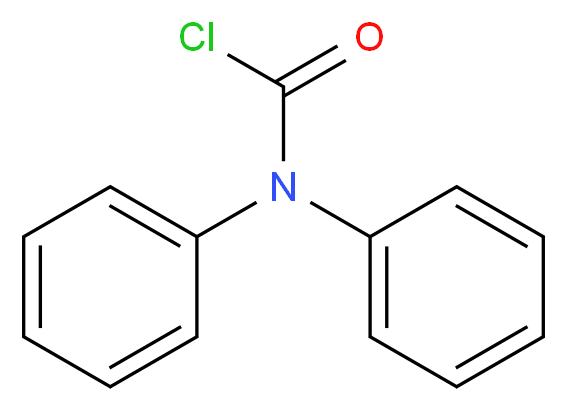 diphenylcarbamic chloride_分子结构_CAS_)