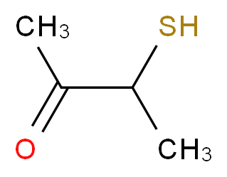 3-sulfanylbutan-2-one_分子结构_CAS_)