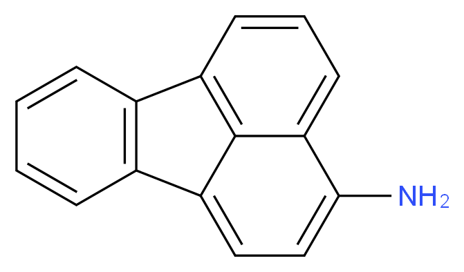 3-AMINOFLUORANTHENE_分子结构_CAS_2693-46-1)