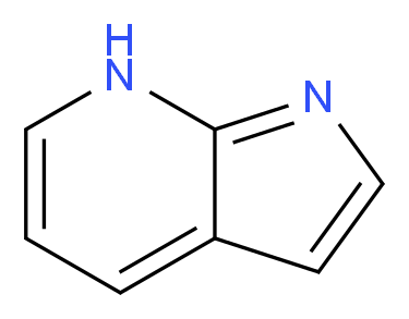 7-Azaindole_分子结构_CAS_271-63-6)