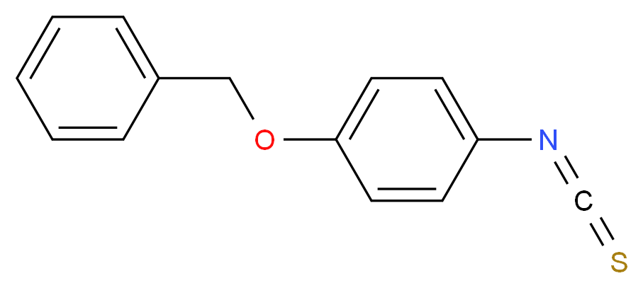 4-苄氧基苯基异硫氰酸酯_分子结构_CAS_139768-71-1)