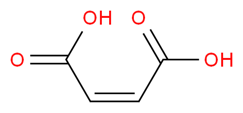 Maleic acid_分子结构_CAS_110-16-7)