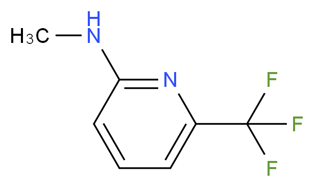 N-Methyl-6-(trifluoromethyl)pyridin-2-amine_分子结构_CAS_1242339-20-3)