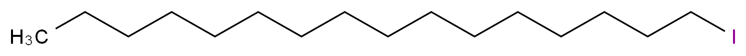 1-iodohexadecane_分子结构_CAS_544-77-4