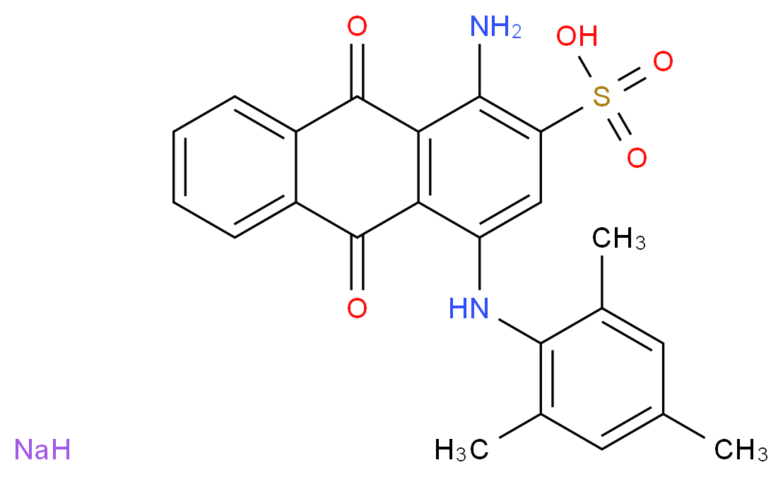 ACID BLUE 129_分子结构_CAS_6397-02-0)