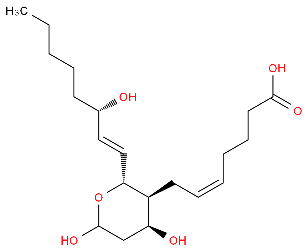 Thromboxane B2 _分子结构_CAS_54397-85-2)