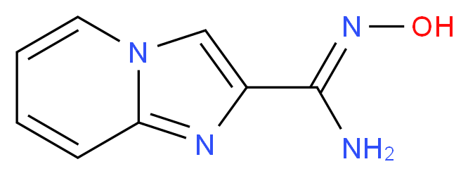 N'-hydroxyimidazo[1,2-a]pyridine-2-carboximidamide_分子结构_CAS_939999-93-6)