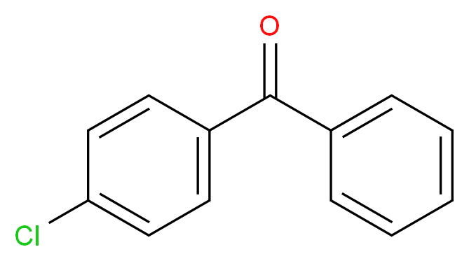 4-Chlorobenzophenone 97%_分子结构_CAS_134-85-0)