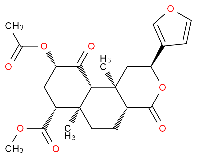 Salvinorin A_分子结构_CAS_83729-01-5)