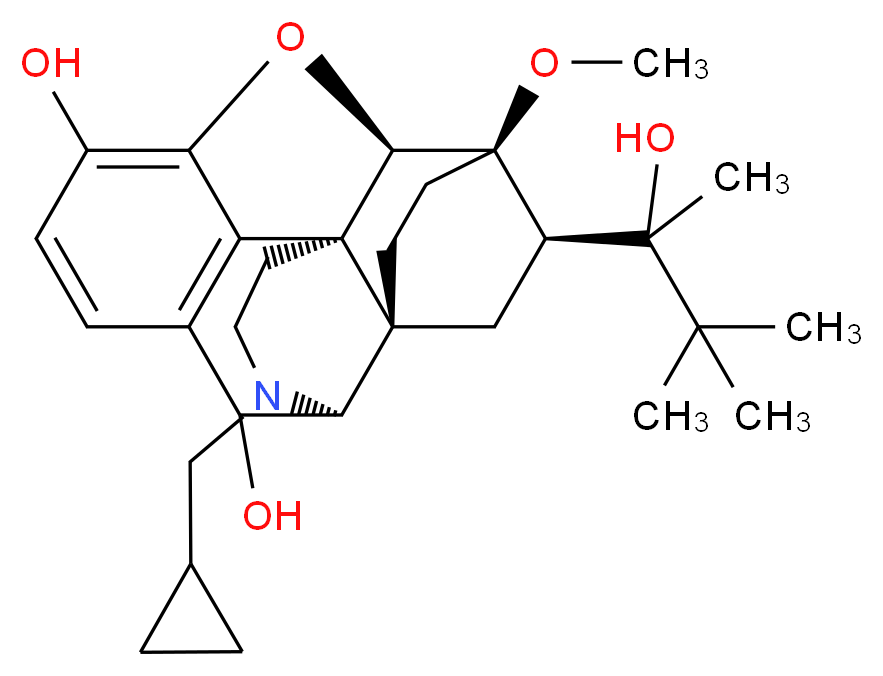 10-Hydroxy Buprenorphine_分子结构_CAS_)