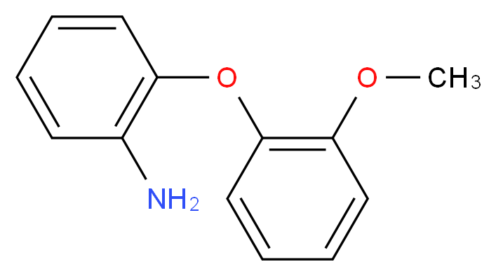 2-(2-Methoxyphenoxy)aniline_分子结构_CAS_)