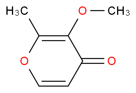 3-methoxy-2-methyl-4H-pyran-4-one_分子结构_CAS_4780-14-7)