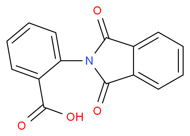 2-(1,3-Dioxo-1,3-dihydro-2H-isoindol-2-yl)-benzoic acid_分子结构_CAS_41513-78-4)