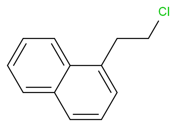 1-(2-chloroethyl)naphthalene_分子结构_CAS_41332-02-9