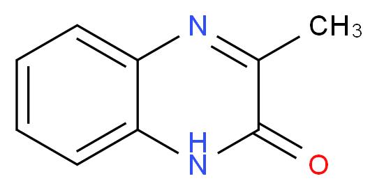 3-Methyl-1,2-dihydroquinoxalin-2-one_分子结构_CAS_)