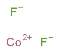 氟化钴(II), 超干_分子结构_CAS_10026-17-2)