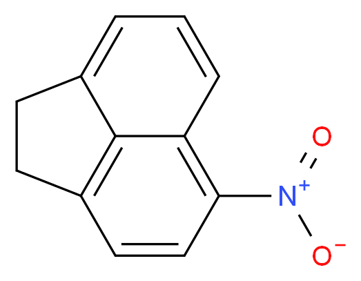 1,2-Dihydro-5-nitroacenaphthylene, tech_分子结构_CAS_602-87-9)