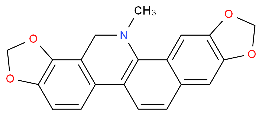 Dihydro Sanguinarine_分子结构_CAS_3606-45-9)