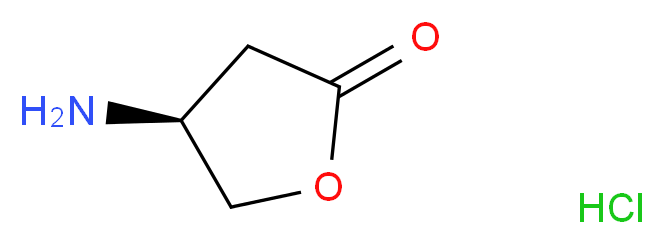 (4S)-4-aminooxolan-2-one hydrochloride_分子结构_CAS_117752-82-6